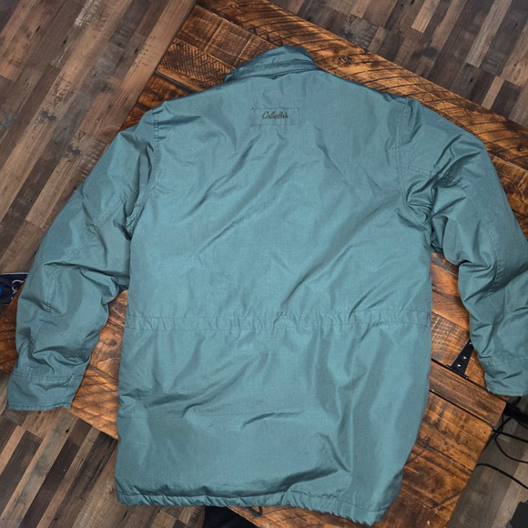 Cabela's Premier Northern Goose Down Parka Coat Jacket Mens Size Large Green C2 - Picture 8 of 15